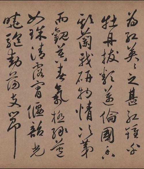 祝允明《牡丹赋》行草书法赏析 笔墨豪放，气韵天成